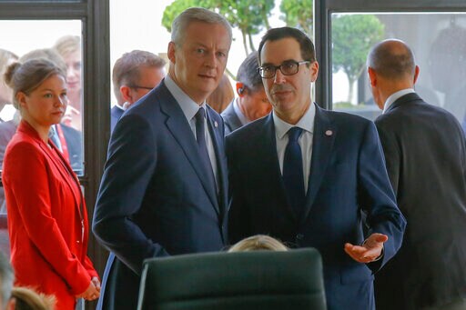 The Latest: G-7 Countries Warn of Risks from Facebook Libra