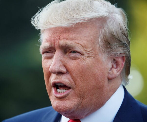 us president donald trump speaks to the media 