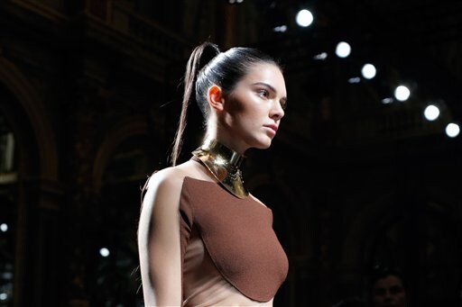 Kendall Jenner Steals Balmain as Rihanna Arrives in Paris