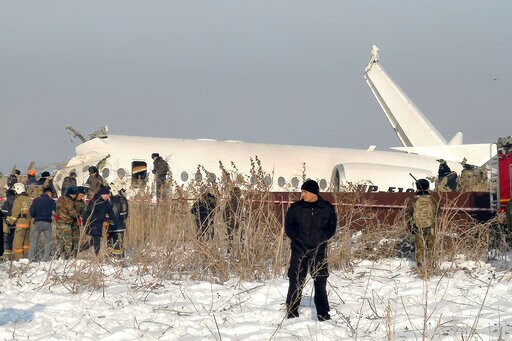 Kazakh Officials Investigating Causes of Deadly Plane Crash