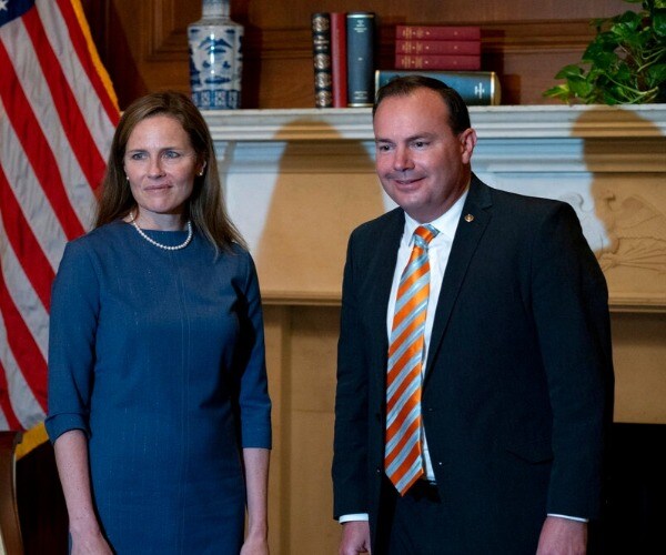 Trump Supreme Court Pick Barrett Huddles With Senators, Aiming for Swift Confirmation