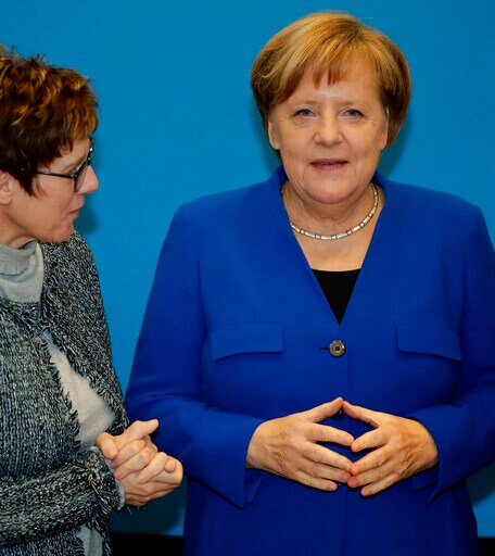 German Chancellor Angela Merkel Receiving Fulbright Prize