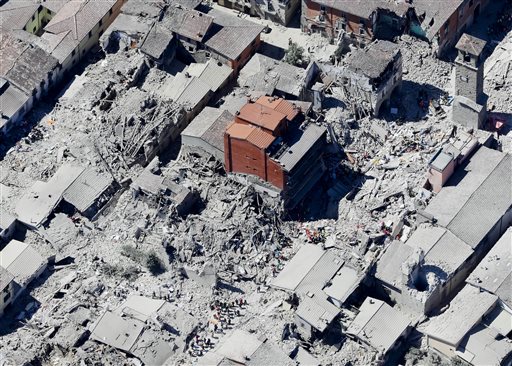 Italy Toll Rises to 247 as Anguish Mounts over Quake past