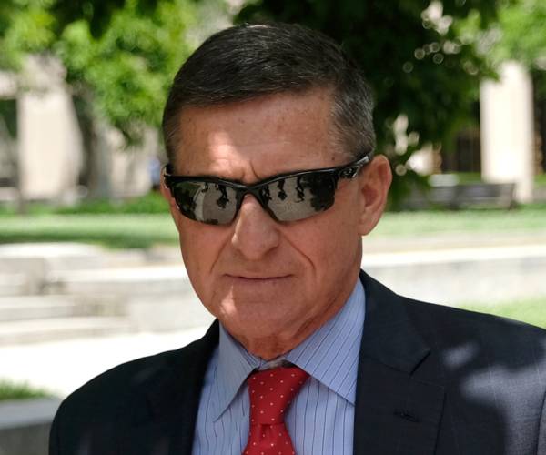 michael flynn walking outside