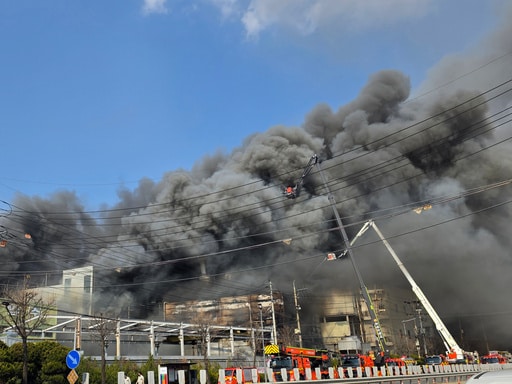 Fire at South Korean Auto Parts Factory Injures at Least 55
