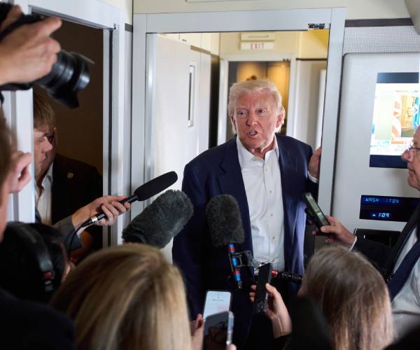 President Trump has continued to support Defense Secretary Pete Hegseth regarding the Signal chat co...