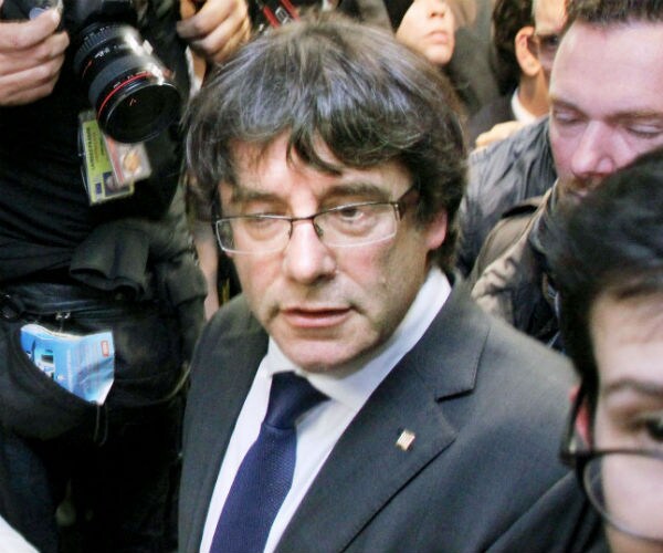 Catalan Ex-President Turns Himself in to Police
