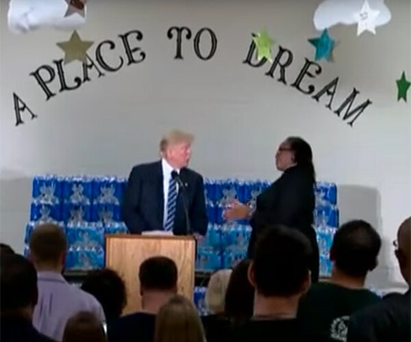 Pastor Interrupts Trump, Tells Him to Stop Attacking Clinton