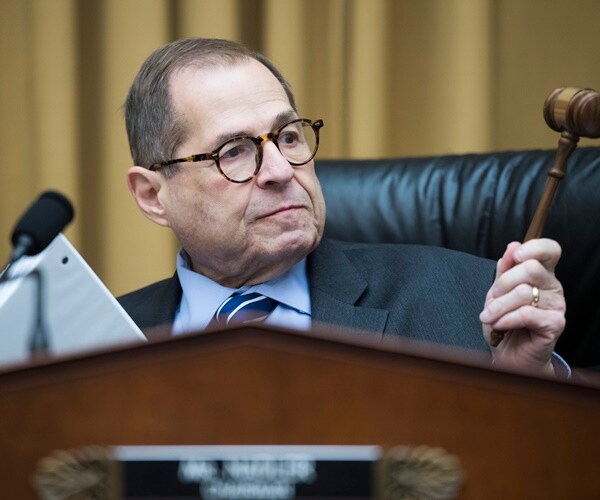 rep. jerry nadler holds his gavel during a committee markup