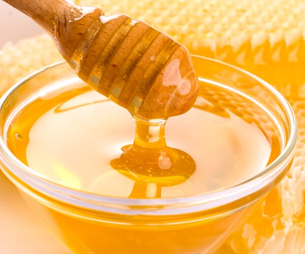 a bowl of fresh honey