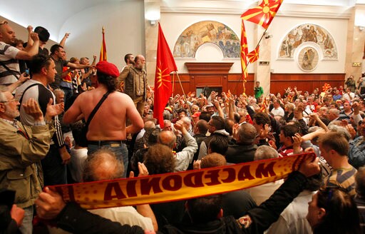Macedonia Offers Partial Amnesty for Storming of Parliament