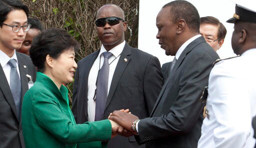 Kenya President Meets South Korean President for Trade Talks