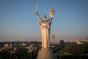 Ukraine Replaces Soviet Coat of Arms with Trident on Towering Kyiv Landmark