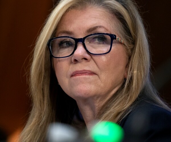 marsha blackburn sits in hearing