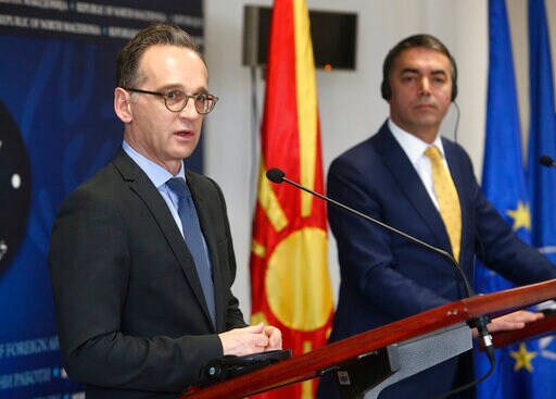 Germany Offers Support on N. Macedonia's Stalled EU Bid