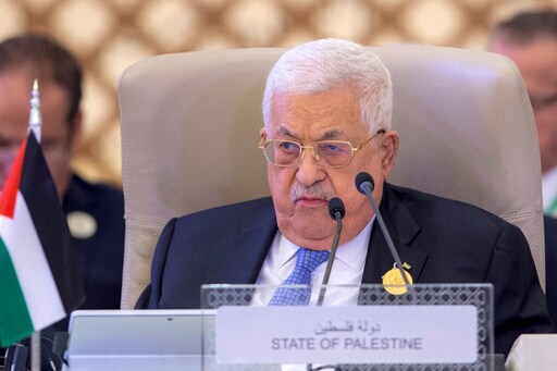 Palestinian President Abbas Begins China Visit as Beijing Seeks Larger Role in Mideast