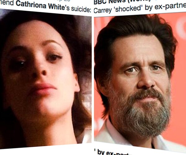 Cathriona White, Jim Carrey's Ex, Married to Another Man at Time of Death?