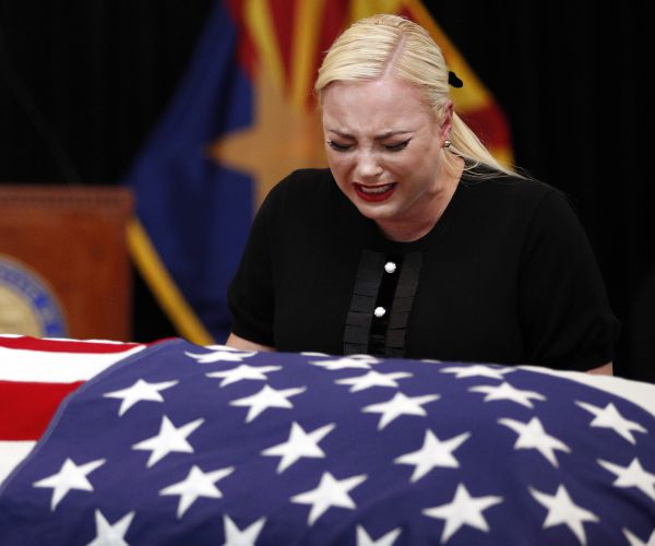 Graham Defends Meghan McCain's Comments: 'She Is Grieving'
