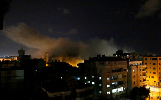 The Latest: Hamas Threatens to Step-up Rocket Fire at Israel