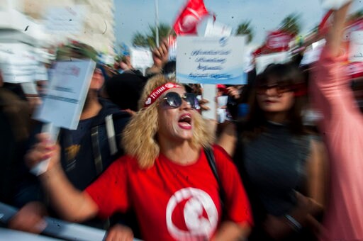 Tunisian Women March for Equal Inheritance Rights