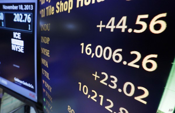 Dow Hits 16,000 for First Time