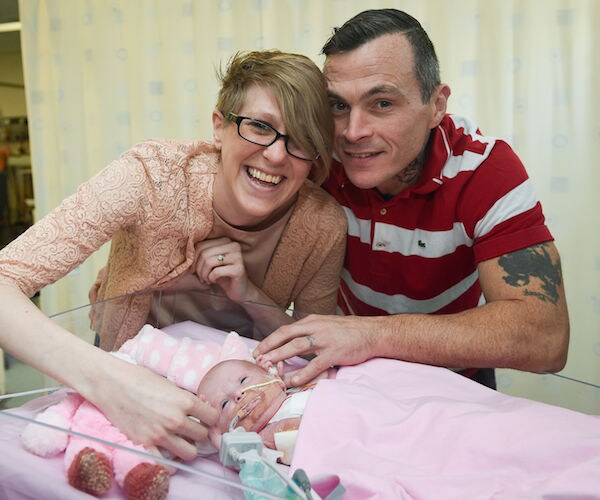 Vanellope Hope Wilkins, Baby Born With Heart Outside Body, Survives