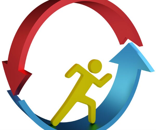 US Stocks Finish Level as Tech Losses Cancel Out Bank Gains