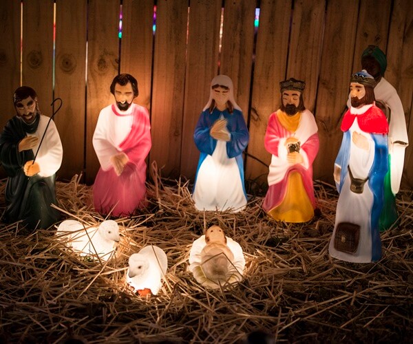 christmas nativity scene