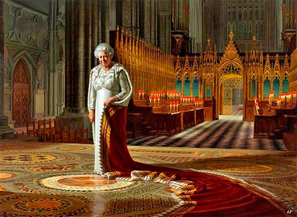 Queen's Portrait Vandalized at Westminster Abbey; Police Arrest Suspect