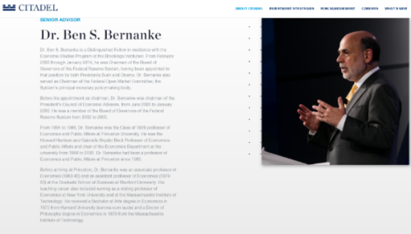 Citadel's Griffin Urges Breakup of Big Banks, Echoing Trump