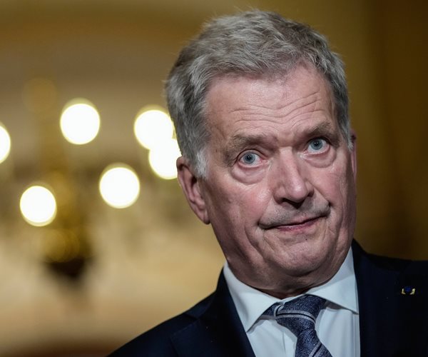 Finland's President: Putin Is 'All in' on Winning