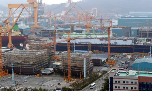 South Korea to Inject $2.6 Bln into Ailing Shipyard Daewoo