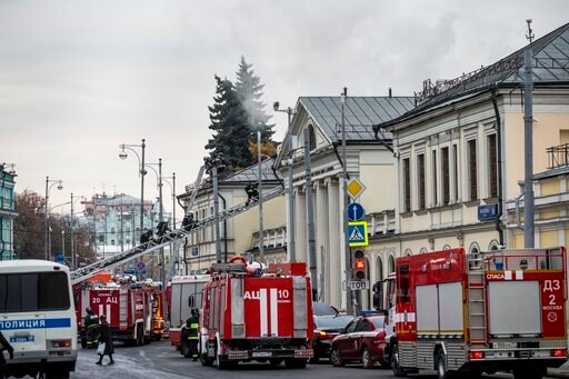Fire at Moscow's Art Museum Causes No Damage to Collections