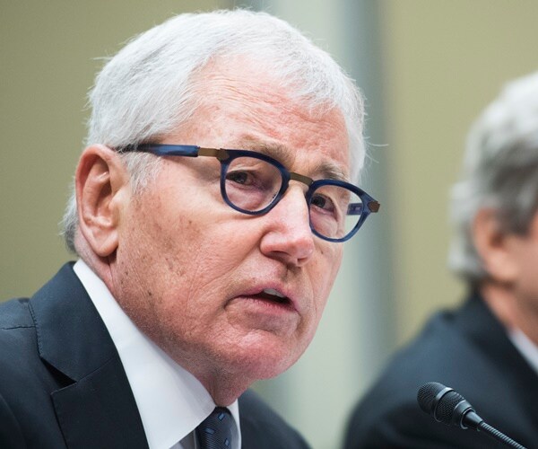 chuck hagel speaks testifies at a house ommittee
