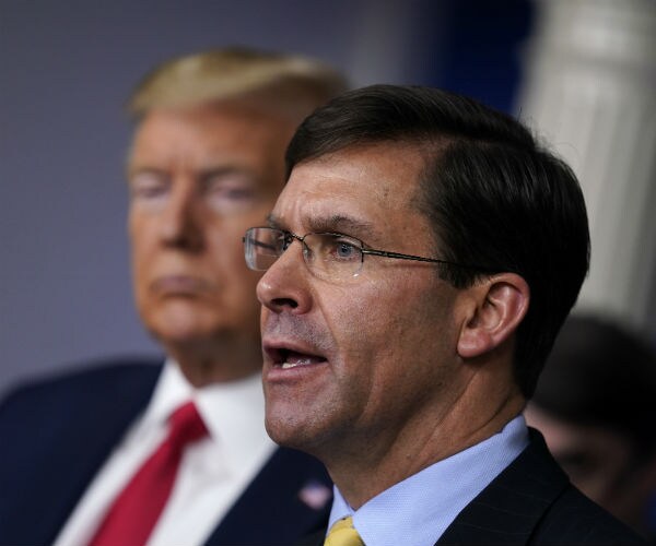 Esper: Accusation US Military Involved in Virus 'Ridiculous'