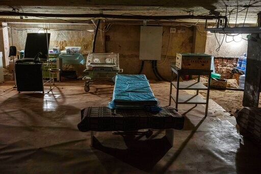 Wartime Birth amid the Air Raid Sirens in Ukraine Hospital