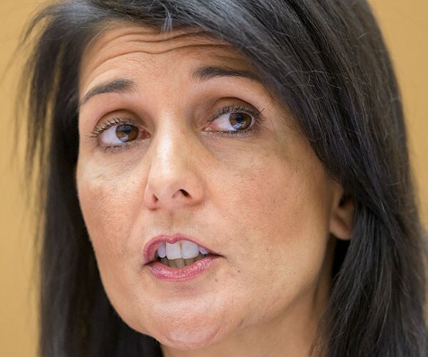 Nikki Haley delivers remarks as U.S. Ambassador to the U.N.
