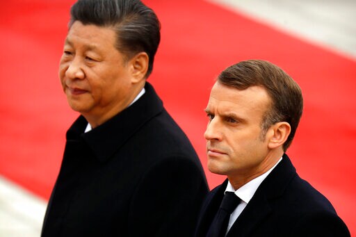 China's Xi: Macron Visit Boosts Multilateralism, Free Trade
