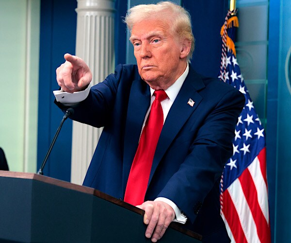 President Donald Trump said Sunday that "I'm not joking" about trying to serve a third term, the cle...