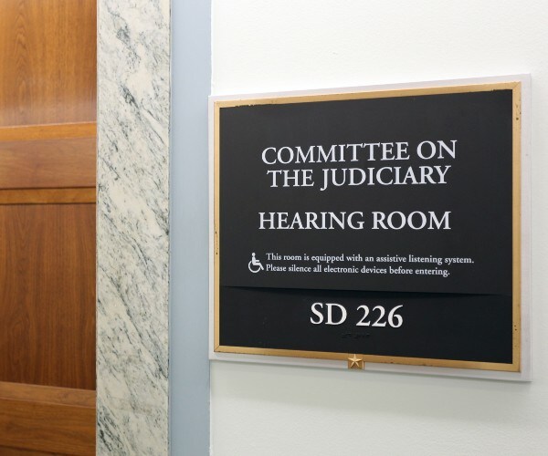 us senate judciary hearing room sign and or entrance 