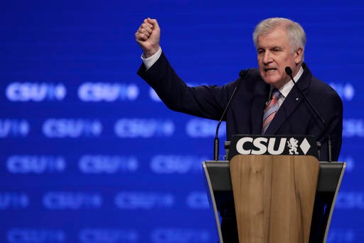 Merkel's Bavarian Allies Hold Congress without German Leader