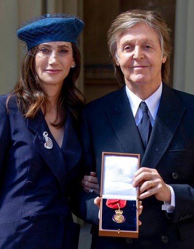 Good Day Sunshine: Paul McCartney Award at Buckingham Palace