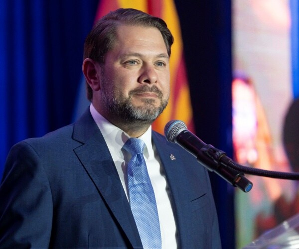 Sen. Ruben Gallego was blunt when asked if he was running for president in 2028. https://bit.ly/4kf5...