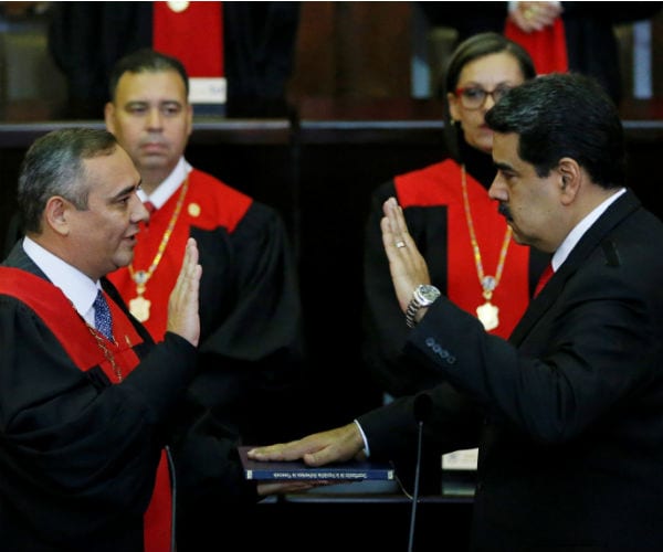 Venezuela's Maduro Being Hoisted on His Mentor's Petard