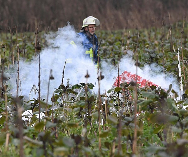 Germany Mid-Air Collision of Plane, Helicopter Leaves 4 Dead