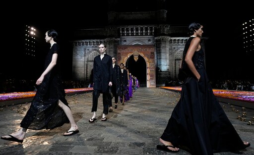 Dior Transforms Mumbai's Gateway of India into Fashion Ramp