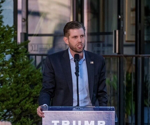 eric trump speaks at campaign rally