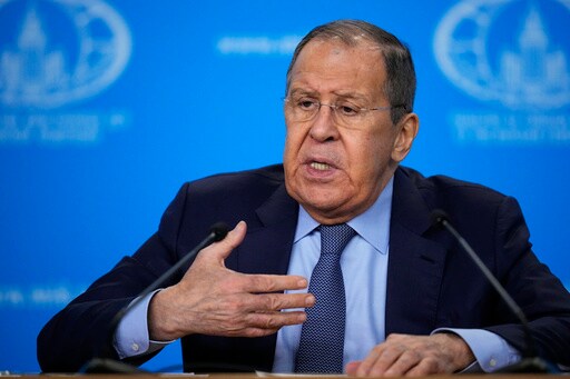 Russia's Foreign Minister Rejects a US Proposal to Resume Talks on Nuclear Arms Control
