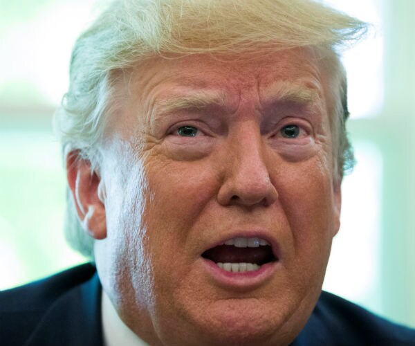 us president donald trump speaking on iran