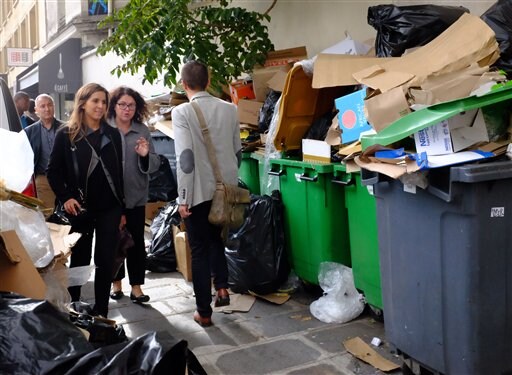 French Labor Tensions Ease as Garbage Collector Strike Ends